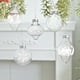 thumbnail image 5 of Juego de 9 bolas navideñas irregulares | Adornos transparentes de PET | Colgantes para árbol de Navidad para decoración de interiores y exteriores, 5 of 5