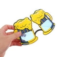 thumbnail image 3 of Gafas creativas con forma de jarra de cerveza para decoraciones de fiestas con temática cervecera, accesorios divertidos para disfraces de Oktoberfest y celebraciones de festivales, accesorios noved, 3 of 5