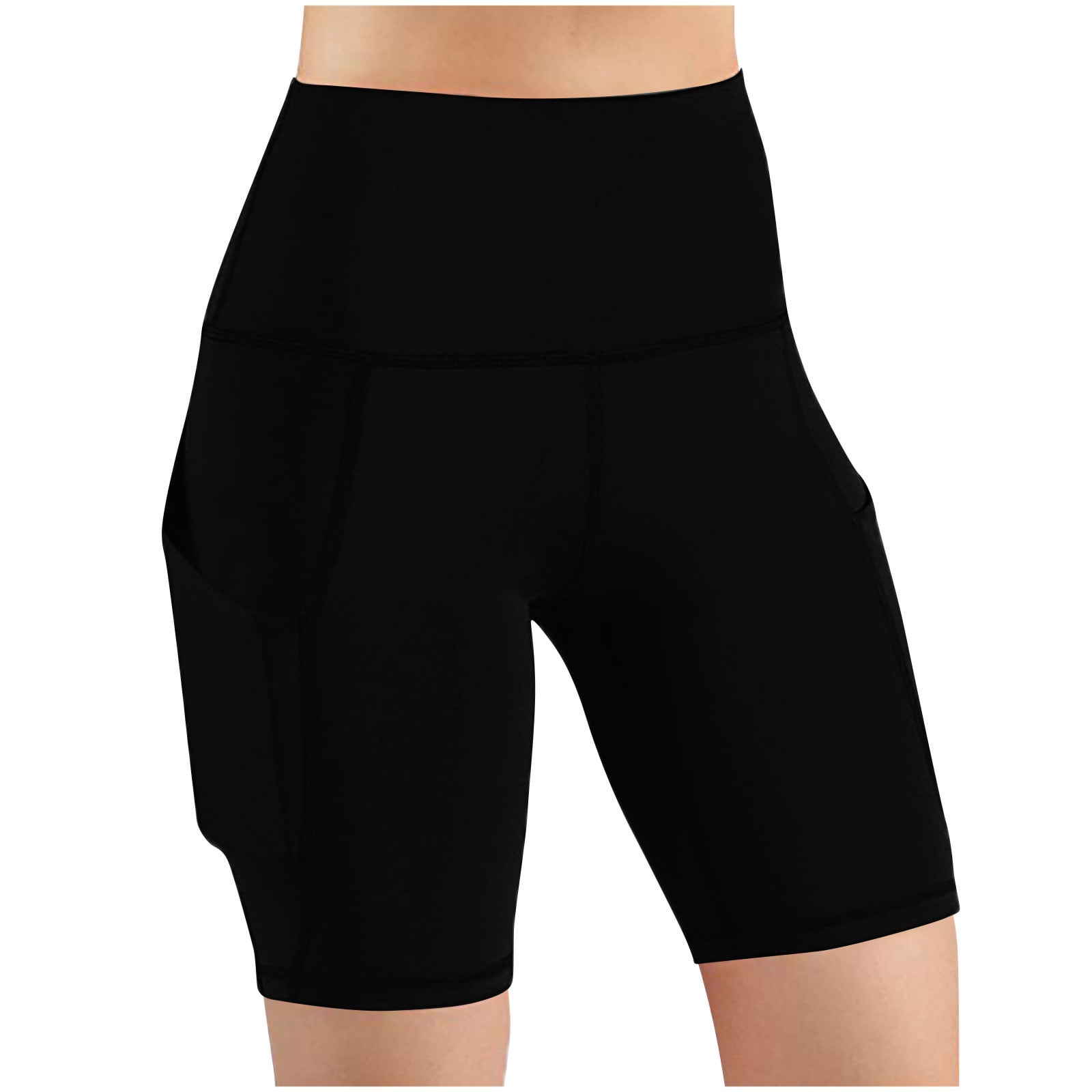 High Waisted Biker Shorts For Women - Soft Workout Shorts For Yoga & Running - View #9