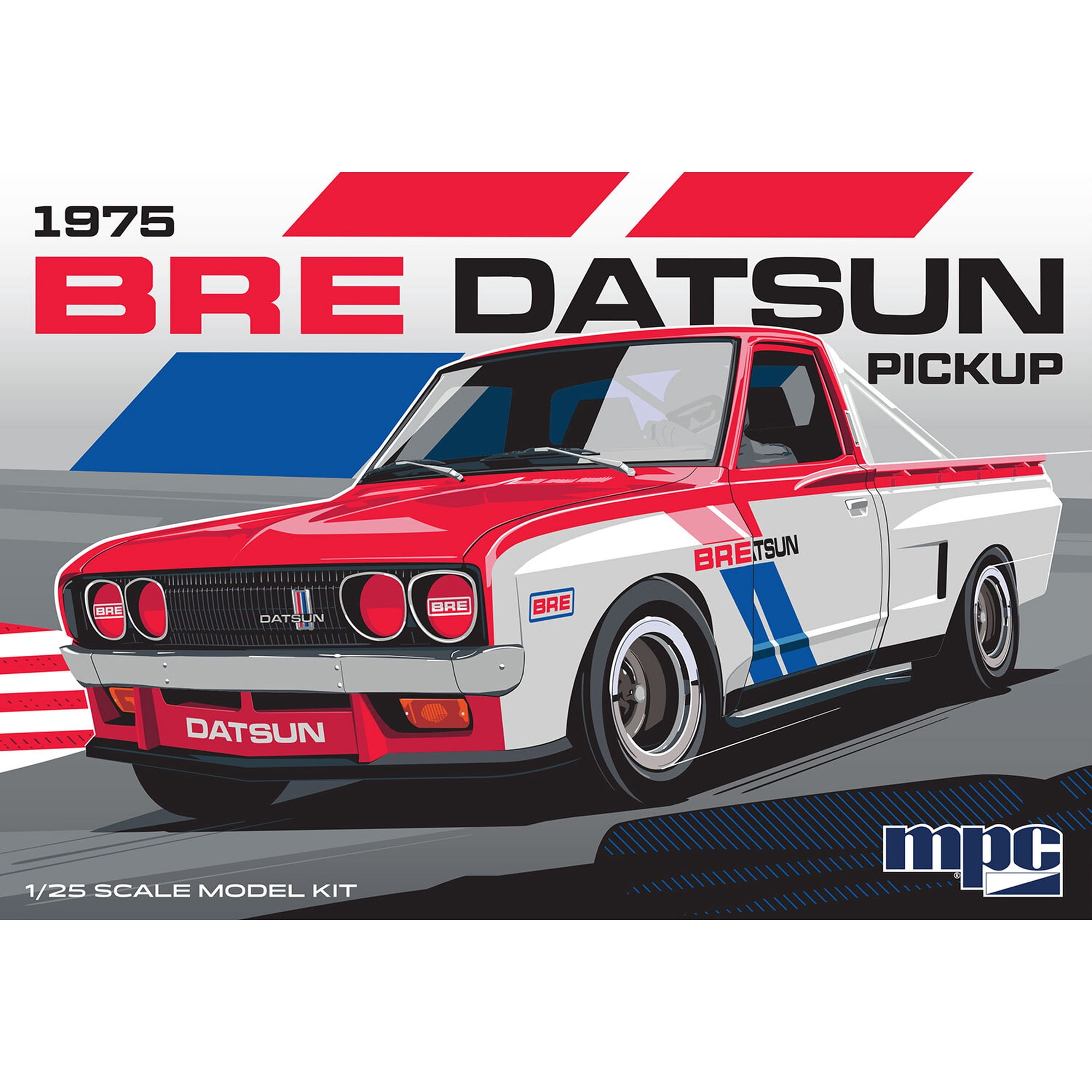 MPC 1975 Datsun Pickup BRE 1/25 Scale Model Kit