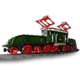 thumbnail image 7 of Mould King 12023 Technical Car Toys Motorized Obb 1189.08 Electric Train Model Building Block, Green, 7 of 7
