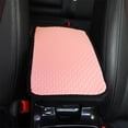 thumbnail image 4 of Yazoeia Car Center Console Cover, Anti-Slip Breathable All Seasons Automotive Mesh Armrest Box Pad Cover for Comfortable Support, Vehicle Interior Decor Universal for SUV, Truck, RV（Pink）, 4 of 6