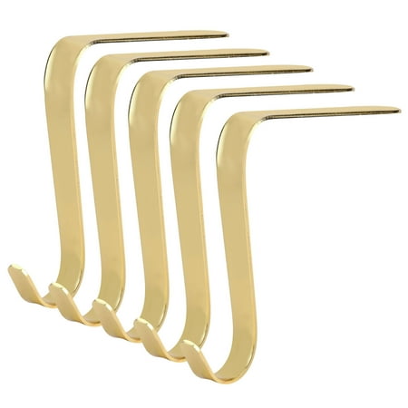 

Holders Hook 5Pcs/Set Metal Hanging Hook Space-Saving For Fireplace Home Decoration