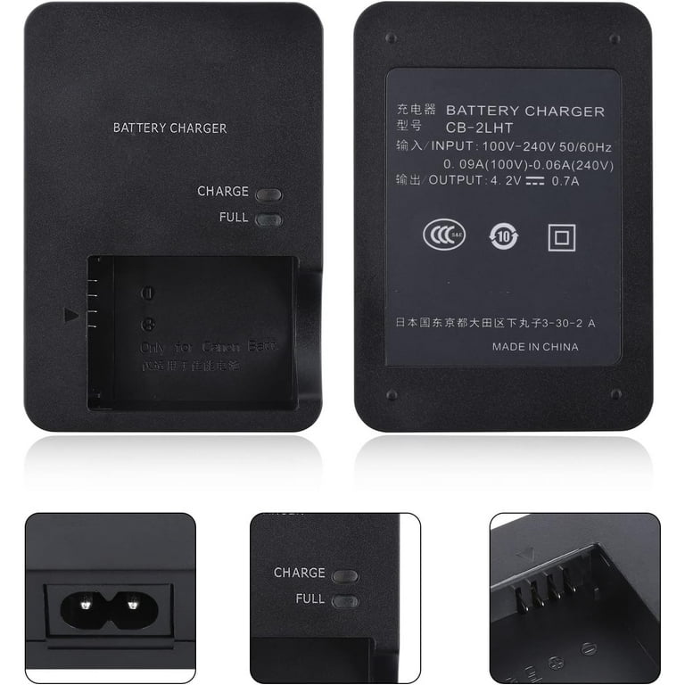 Caricabatterie Veloce CELLONIC CB-2LHE Per Canon NB-13L - Con Display LCD, Per PowerShot G7 X, SX740, G1X Mark III