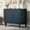 Navy Blue, variant on Accent Storage Cabinet Sideboard, Wooden Cabinet with Antique Pattern Doors for Hallway, Cosymart Entryway, Living Room, Bedroom