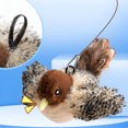 thumbnail image 2 of BESTSKY 2Pcs Flapping Bird Cat Toy,Vibration Sensor Mode Cat Bird Toy Flapping,Life-Like Prey Sounds Bird Toy for Cats,Style3, 2 of 4