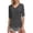 Grey, variant on Women's Athletic Top Tech Apparel Layering Long Sleeve Blue S