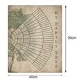 thumbnail image 4 of LCXmlly Unique Family Tree Print Family Tree Diagram Empty Poster Unique Canvas Genealogy Chart Gift for All Occasions, 4 of 9