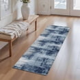 thumbnail image 2 of Washable Kitchen Runner Rug 2x5 ft, Modern Abstract Textured Kitchen Runner Rug, Non Slip Soft Low Profile Rug with PVC Backing for Kitchen Sink, Hallway & Laundry Room, 2 of 6