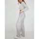 thumbnail image 5 of Pantalones Cargo de Mujer, de Felpa, de Talle Alto, Holgados, Estilo Deportivo, para Mujer, Pantalones Casuales con 8 Bolsillos. Gris XL, 5 of 9
