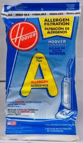 9 Hoover 4010001A Type A Vacuum Bags 