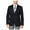 Blue - navy, variant on Ryan Seacrest Mens Pindot Two Button Blazer Jacket, Blue, 40 Regular