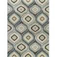thumbnail image 3 of Capri Contemporary 4' x 5' Multi-Color Polypropylene Indoor Area Rug, 3 of 8