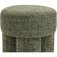 thumbnail image 6 of Meridian Furniture Larson Green Fabric Ottoman/Stool, 6 of 8
