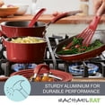 thumbnail image 3 of Juego de utensilios de cocina Rachael Ray 14753, 11 piezas, antiadherentes, rojo, 3 of 8