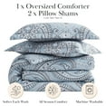 thumbnail image 2 of Pure Melody Printed Comforter Set by SouthShore Fine Linens, 2 of 9