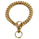 thumbnail image 4 of Pet Choke Chain Gargantilla Collar Dorado 40cm / 45cm / 50cm / 55cm / 60cm / 65cm para perro mascota - dorado, Los 40cm, 4 of 9