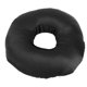 thumbnail image 1 of Silky Satin Ear Pillow Donut Pillow Ear Guard Pillow Side Sleeping Ear Pillow for Side Sleepers with Earplug and Headphone Black, 1 of 4