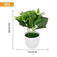 Fresh Fresh Artificial Foliage Desktop Plant Potted Mall