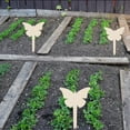 thumbnail image 4 of Agiferg Wooden Sign Creative Gardening Plant Label Can Write Insert Ground 10PCS, 4 of 8