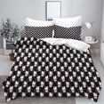 thumbnail image 1 of Sanrio Hello Kitty Quilt Cover 100% Polyester New Design 3D Cute Print Decor Comfortable Set Teenager Children Soft Bedding, 1 of 5