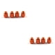 thumbnail image 2 of Riwesomey 4 Uds tapas de vástago de válvula de rueda componentes de repuesto profesionales accesorios de cubierta ruedas de coche a prueba de Naranja 2piezas, 2 of 6