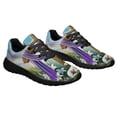 thumbnail image 6 of EaStr Day Lamb Purple Cloth on Cross Shoes Sneakers Black Size 9, 6 of 7