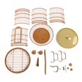 thumbnail image 2 of Round Parrot Cage,Hanging Bird Cage Plastic Hanging Bird Cage Round Bird Cage Breakthrough Technology, 2 of 8