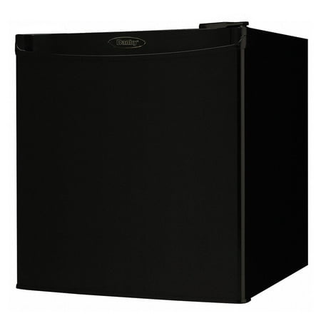 Danby Designer 1.6 Cubic Foot Steel Home Mini Fridge Compact Refrigerator, (Best 4.4 Cubic Foot Refrigerator)
