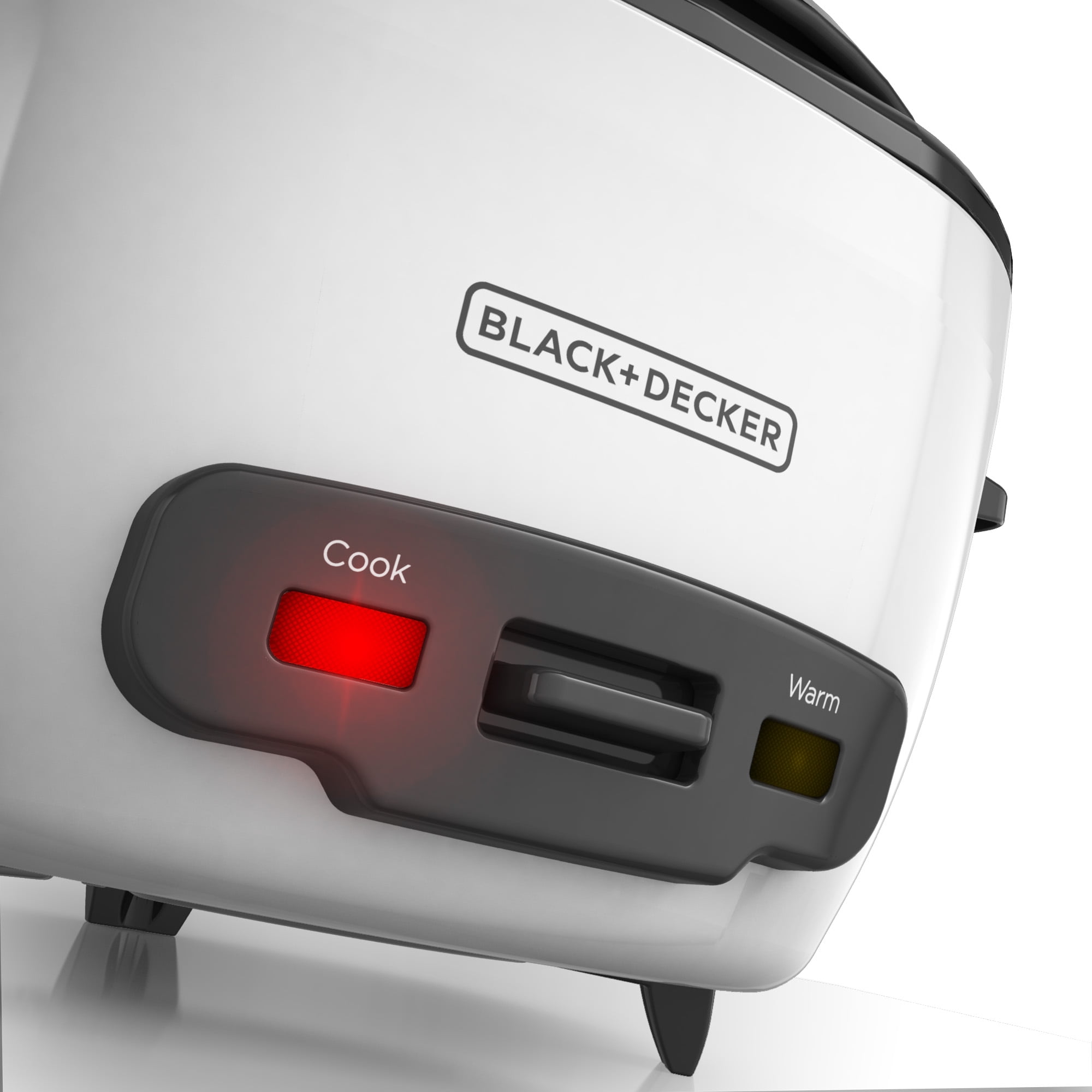 Black & Decker BD 3c Rice Cooker Wht