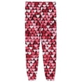 thumbnail image 5 of CCRFTGI Valentines mens pajama pants Soft Funny Love Heart Print PJ Bottoms with pockets Lounge Elastic Waist Pajamas Pants Lightweight 2026 Fashion PJ Bottoms with pockets White XXXL, 5 of 7