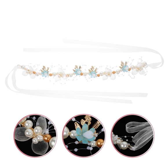 WASHWEPE Bridal Hair Piece Hair Vine For Parties Elegant Style 1Pcs