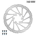 thumbnail image 2 of Rotor de Freno de Disco para Bicicleta G3, Ultraligero, de 160 mm, para Bicicleta de Montaña y Carretera con 6 Pernos., 2 of 7