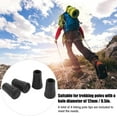 thumbnail image 2 of 10PCS Rubber Tips for Walking Sticks, Rubber Feet for Hiking Poles, Walking Sticks, Trekking Poles Replacement for Most Hiking Sticks Feet Lost or Worn Shock Absorption and Anti-Slip, 2 of 8