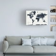 thumbnail image 2 of Trademark Fine Art 'World Mape 12' Canvas Art by ALI Chris, 2 of 4