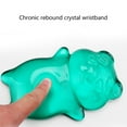 thumbnail image 6 of Transparent Silicone Wrist Rest Pad - Crystal Mouse Hand Pillow, Soft Support, Waterproof, 14.5x9.1x2.6cm, Green/Blue/Pink for Office Desk Work, 6 of 6