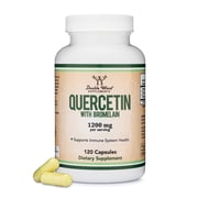 Quercetin 1000mg with Bromelain 200mg, 120 Capsules - 2 Month Supply (Powerful AMPK Metabolic Activator) Comprehensive Immune System Support by Double Wood Supplements