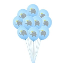 30 Pcs Thicken Balloons Cartoon Elephant Themed Party Decorations for Birthday Year Baby Shower Supplies