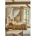 thumbnail image 3 of Pavish Export Linen Duvet Cover In Sandy Beige Soft Linen Farmhouse décor Bedding Duvet Cover With 2 Pillow Sham Twin, 3 of 3