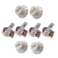 thumbnail image 1 of Potenciómetro de Guitarra 4x Potenciómetros de sonido A25K Reempzo para Guitarra Eléctrica con Perill Control de Gloria Perillas de control de guitarra, 1 of 9
