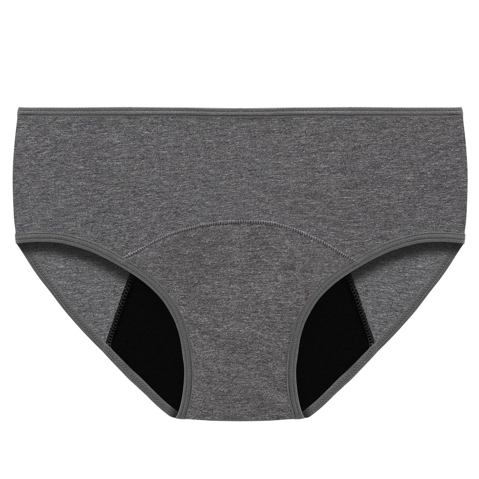 Hanes Womens Fresh Dry Moderate Period Underwear Bikini 3-Pack Apparel ...