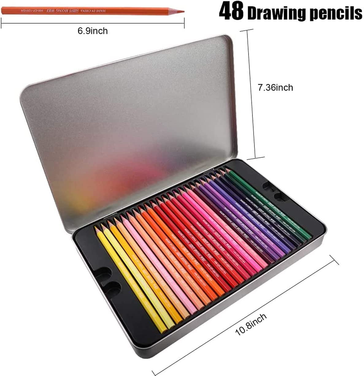 KuiiBoii 48 Color Colored Pencils, Suitable for Adults, Kids and Coloring  Books, Artist Sketch Drawing Pencils Art Craft Supplies.