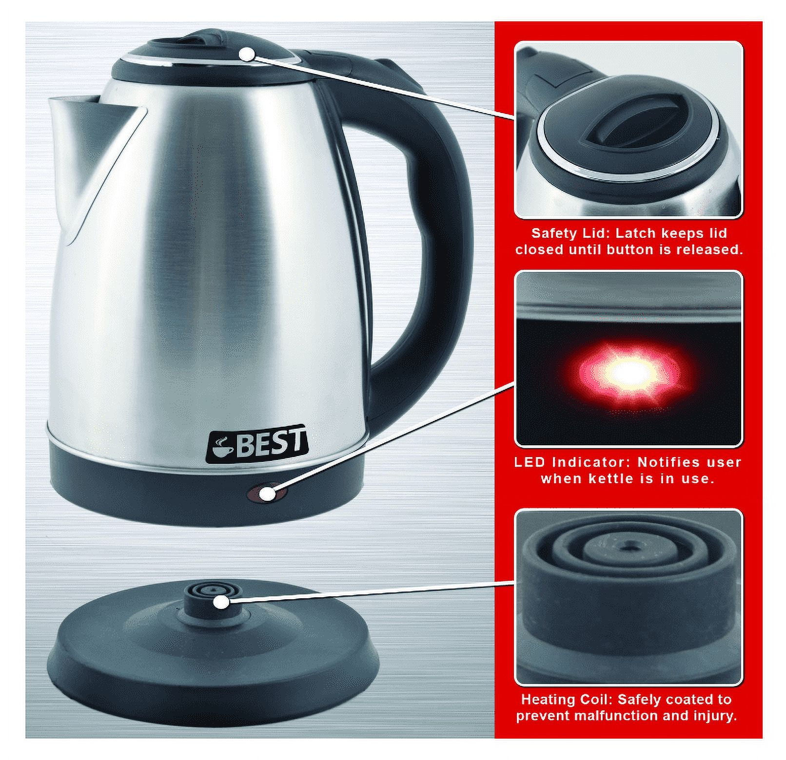 Best Electric Kettle Buy  Best Electric Kettle Boiling Water