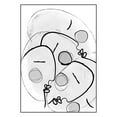thumbnail image 2 of Treechild 11x14 Black Ornate Wood Framed with Double Matting Museum Art Print Titled - Together, 2 of 4