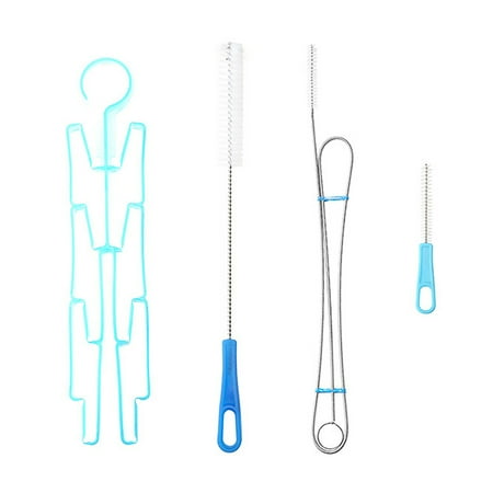 

FarDo 4Pcs/Set Water Bladder Cleaning Kit Drinking Bag Brush for Cycling