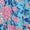 Blue, variant on Ruimatai Women's Bohemian Maxi Skirt Flowy High Waist A Line Long Skirt Summer Beach Floral Print Pleated Elastic Waist Casual Dressy Vacation