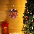 thumbnail image 2 of Marryso Christmas Wreath for Front Door Christmas Decoration Listing Christmas Tree Decoration Wooden Listing, 2 of 7