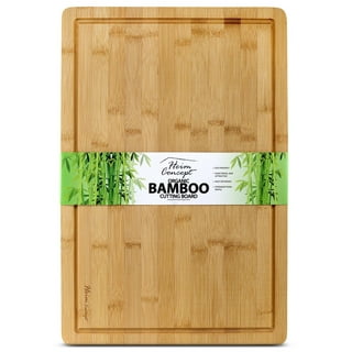 Simply Bamboo Brown 3 Piece Valencia Bamboo Board Set - 15