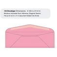 thumbnail image 3 of Limited Papers (TM) #10 Regular Envelope - Pastel - Soft - 24# (4.8" x 9.5") - Announcement, Invoices, Statements, Checks, Letters, Contracts, Business Envelope (Pink, 50), 3 of 3