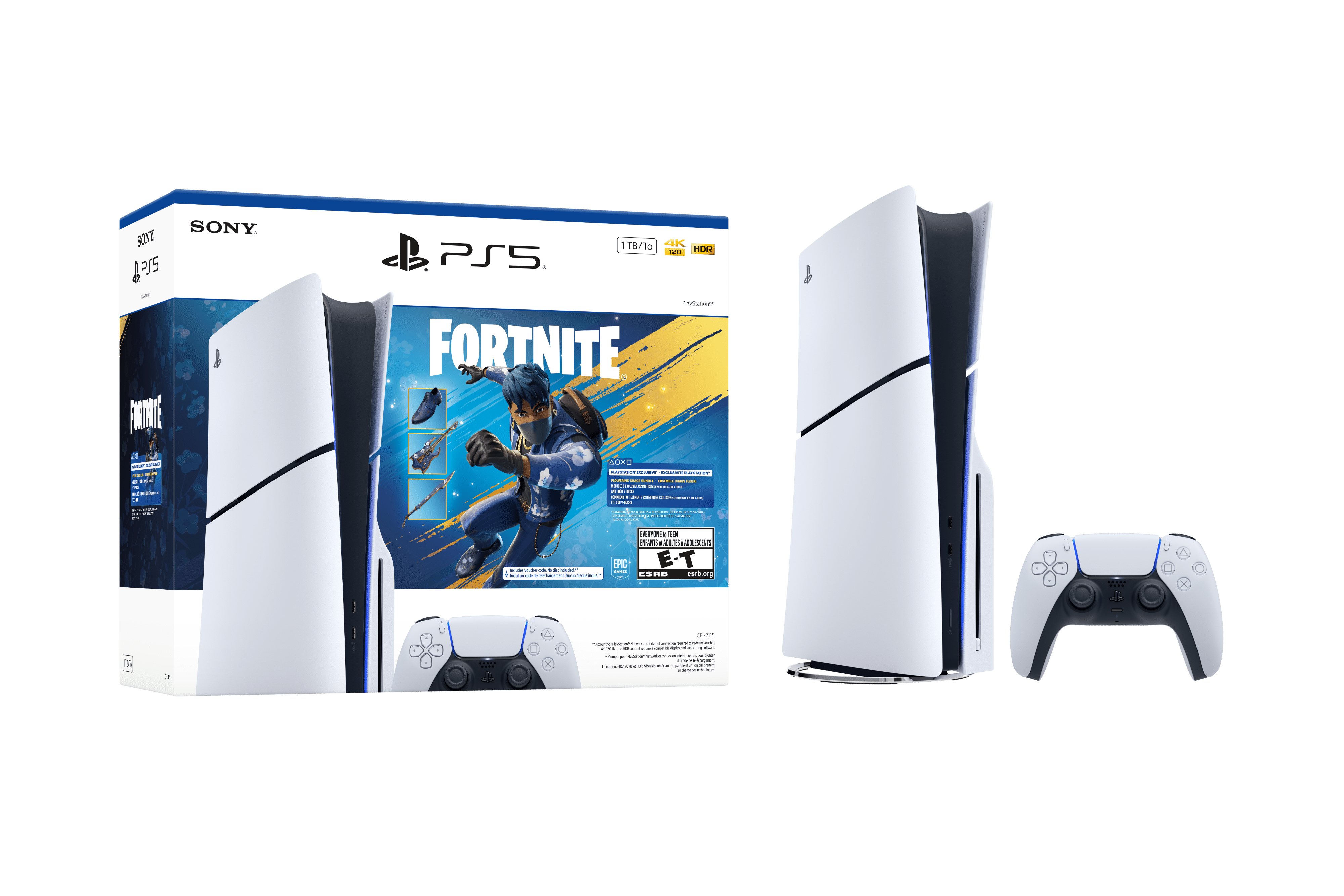 プレイステーション5 PlayStation 5 Console 1TB Fortnite - Flowering Chaos Bundle